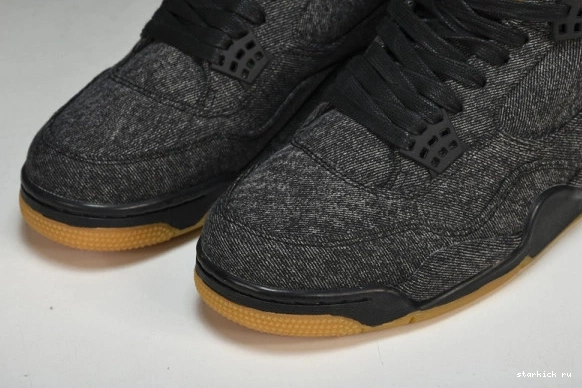 Jordan AO2571-001 4 Retro AO2571-001 Levis  - Denim Levis Air Black NRG 0804